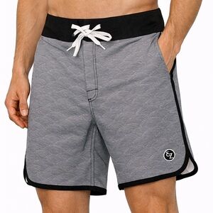 Ezekiel Men's Gray Swim Shorts size 36.  15856
